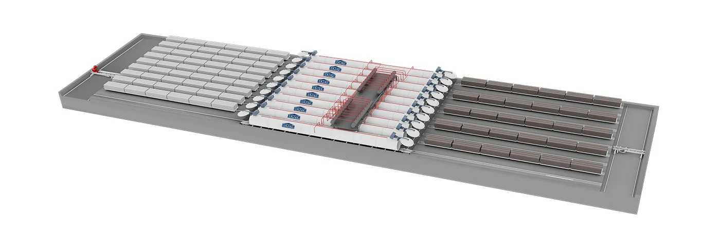 Aerated Autoclaved Concrete Brick Machine